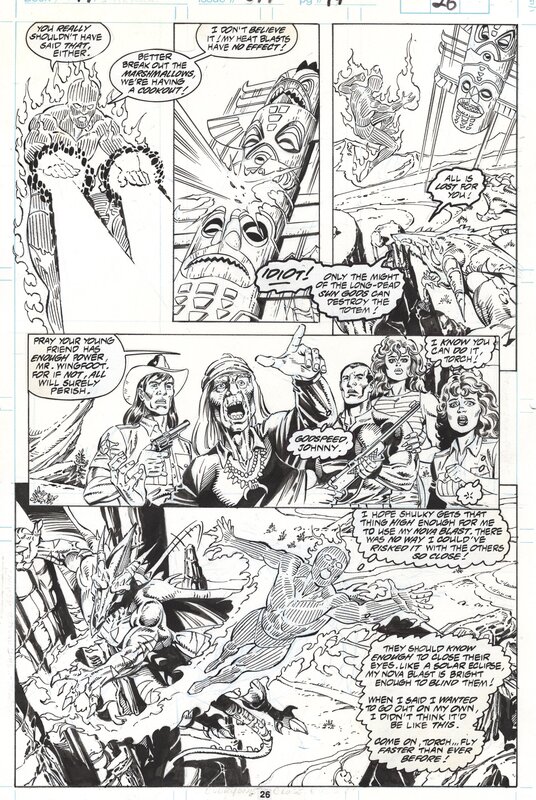 Paul C. Ryan, Dan Bulanadi, Fantastic Four - #394 p19 - Planche originale