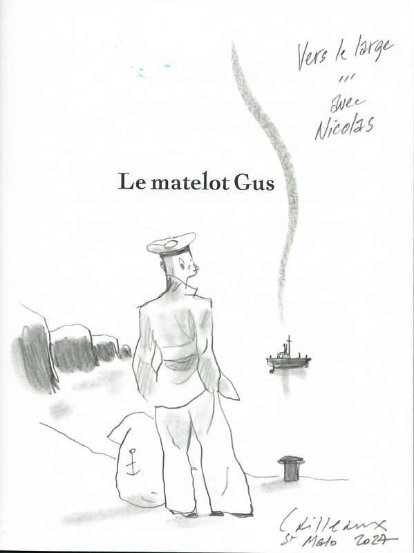 Le Matelot Gus by Christian Cailleaux - Sketch
