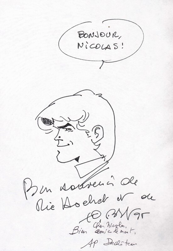 Ric Hochet by Tibet, André-Paul Duchâteau - Sketch