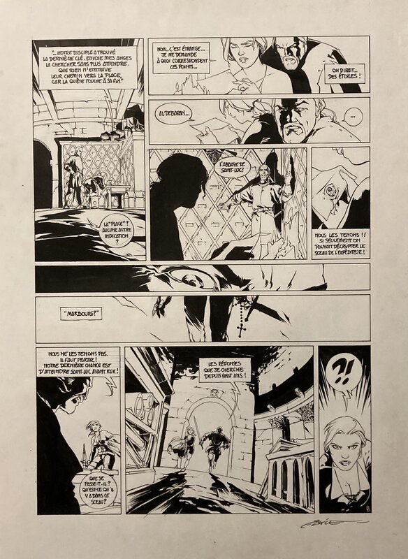 Alex Alice, Le Troisième Testament : Matthieu ou le visage de l’Ange planche 43 - Comic Strip