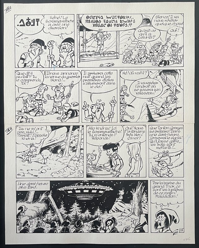 Gos, Le Scrameustache, Le Secret des Trolls - Comic Strip