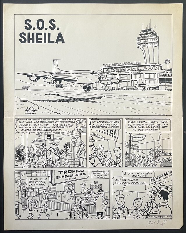 Greg, Zig et Puce - S.O.S. “Sheila” - Comic Strip