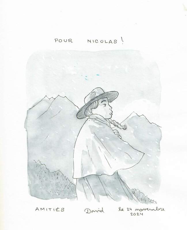 La Vengeance par David Wautier - Dédicace