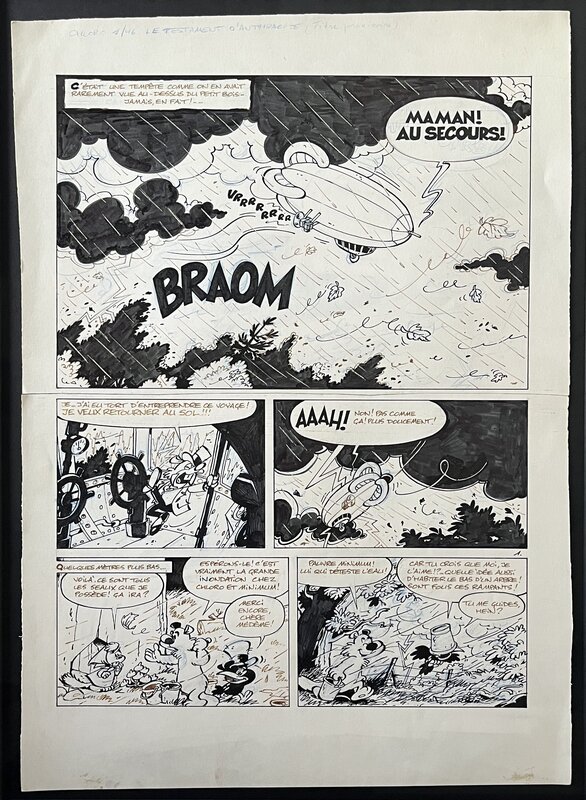 Walli, Chlorophylle (Tome 13) - Le testament d'Anthracite, planche 1 - Comic Strip