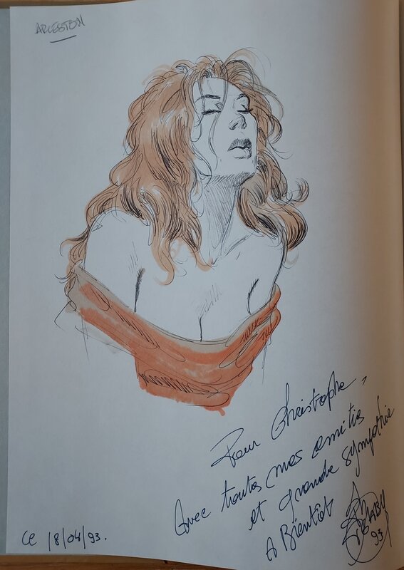 Bran EO by Philippe Delaby - Sketch
