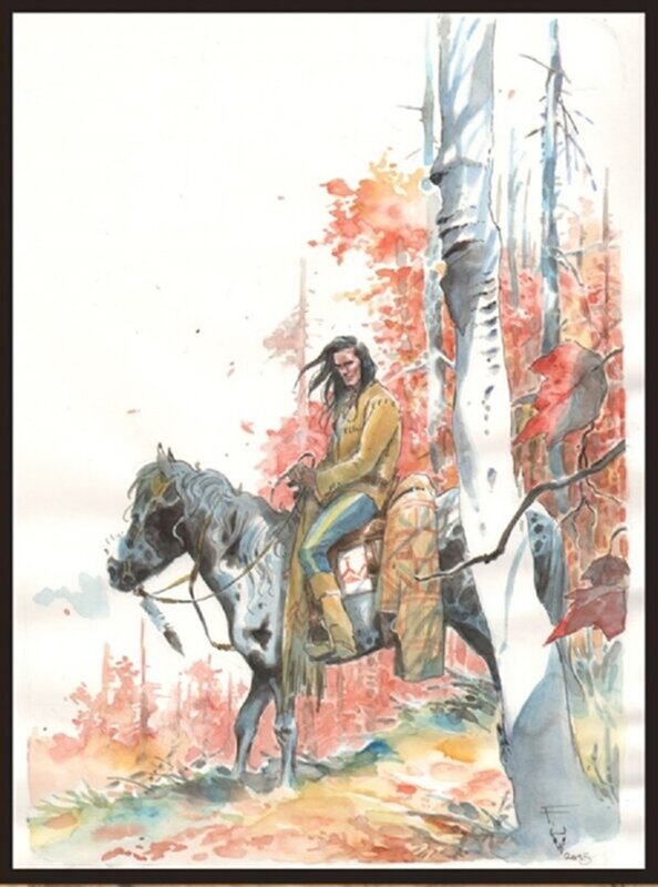 Pasquale Frisenda, Magico Vento  -  Esprit du Vent - Couverture originale