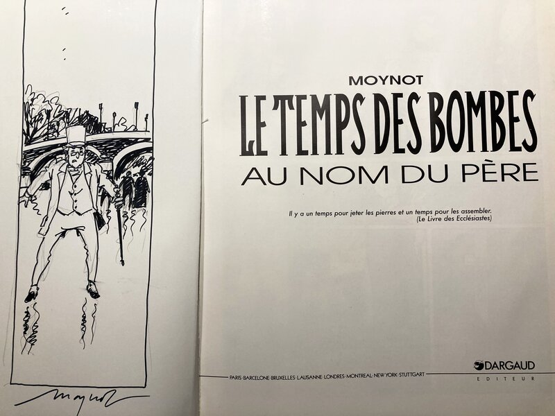 Emmanuel Moynot, Le temps des bombes 