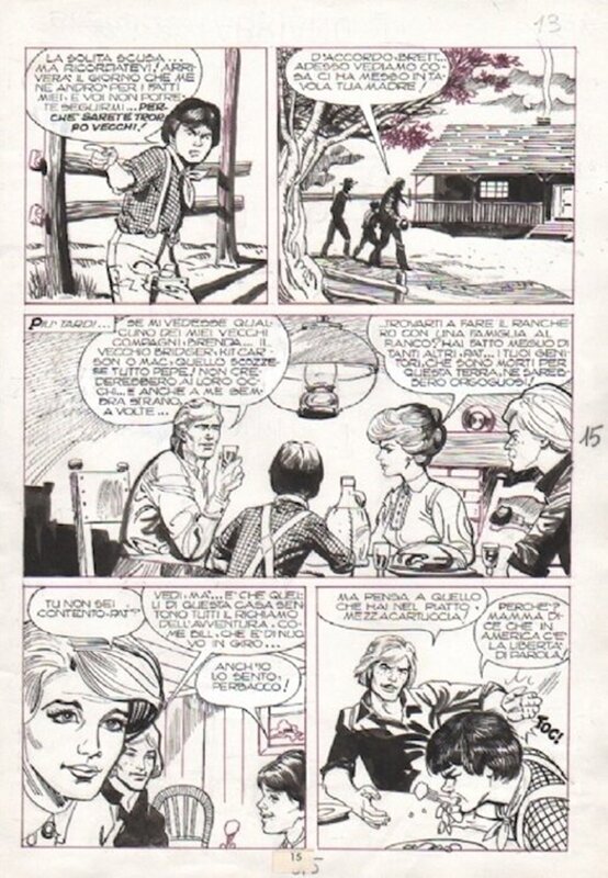 La Route de l'Ouest by Renato Polese - Comic Strip