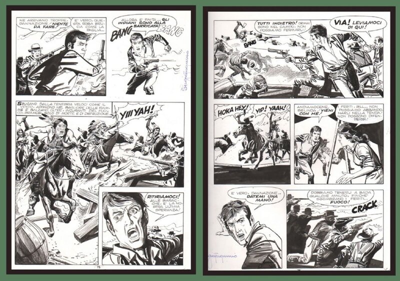 La Route de l'Ouest by Sergio Tarquinio - Comic Strip
