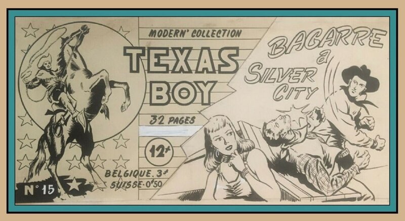 Tex  -  Bernard BARAY - Couverture originale