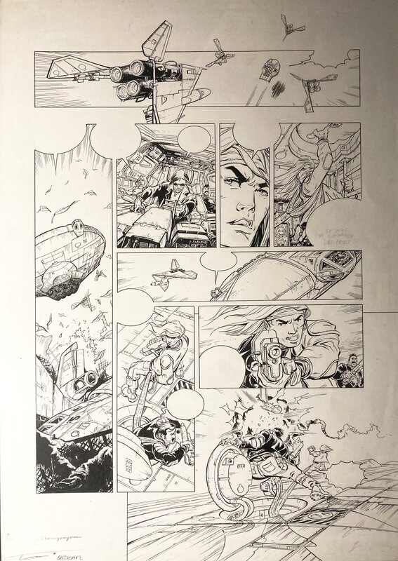 UW1 par Denis Bajram - Planche originale