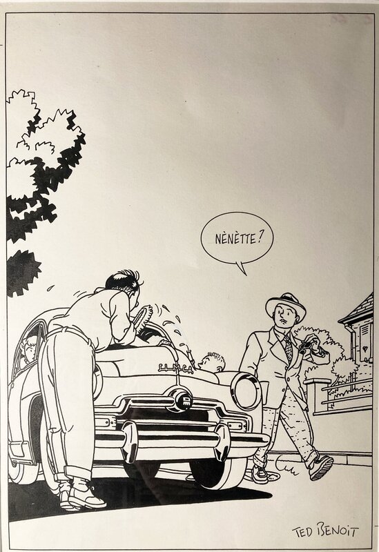 Nenette ? by Ted Benoit - Original Illustration
