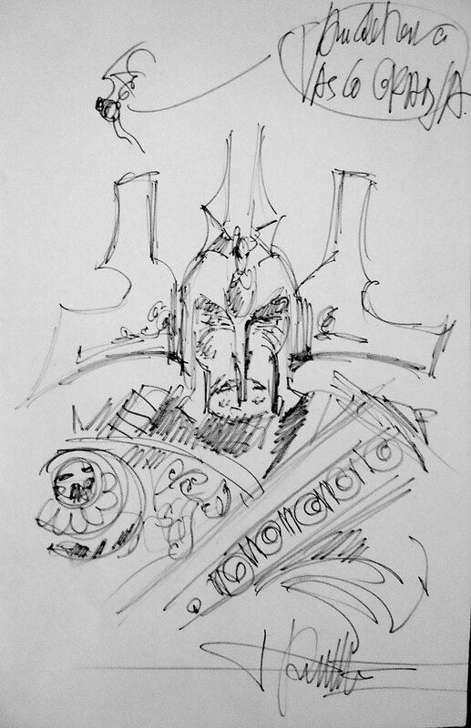 1971 par Philippe Druillet - Dédicace