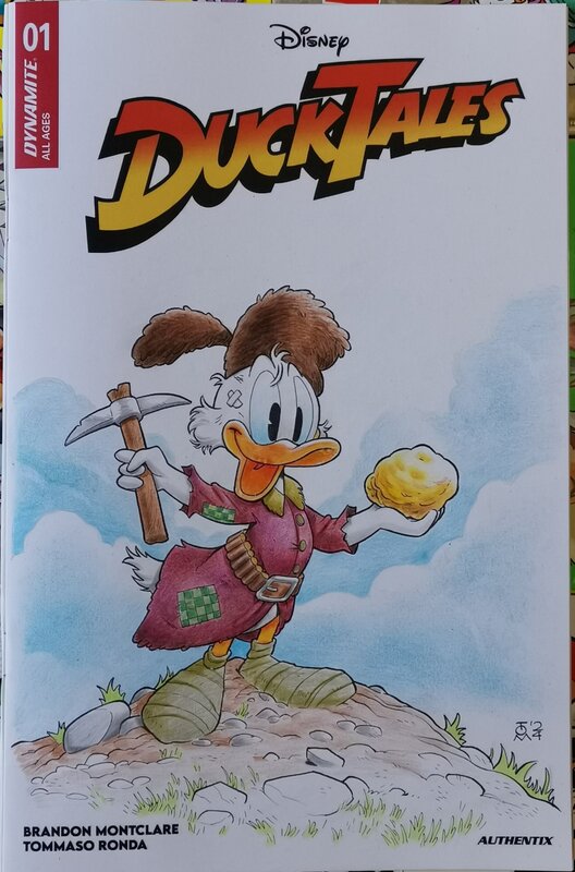 Ducktales 1 par Tommaso Ronda - Illustration originale