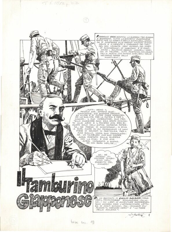 For sale - Alarico Gattia, Il tamburino giapponese - Comic Strip