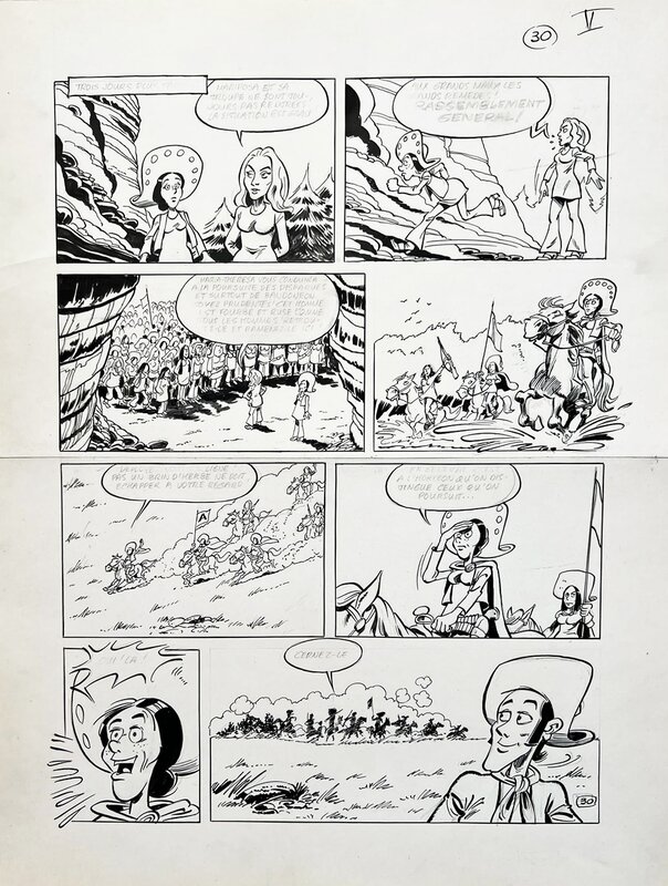Dino Attanasio, Yvan Delporte, Bandonéon, El Tango de la revolucion (planche 30) - Planche originale