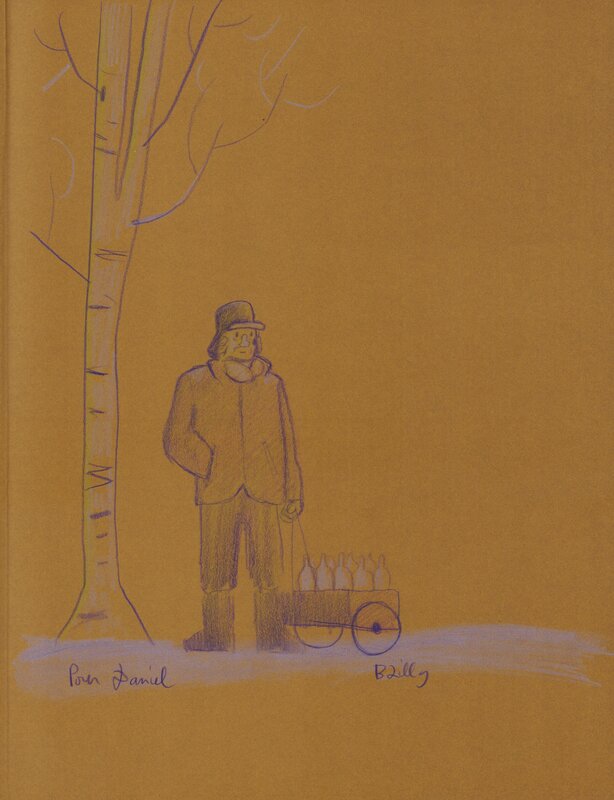 En vente - Agadamgorodok par Pierre Bailly - Illustration originale