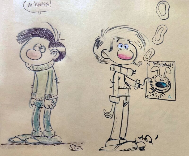 thomas priou, Sti, Dédicace Gaston (Hors-série 