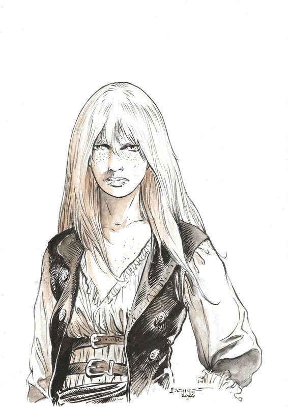 Ann Bonny par Franck Bonnet - Illustration originale