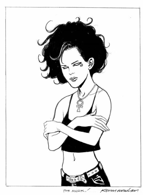 Death by Kevin Nowlan - Original Illustration