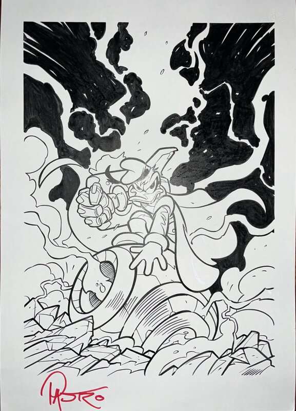 Lorenzo Pastrovicchio, Pk PAPERINIK VARIANT COVER - Original Cover