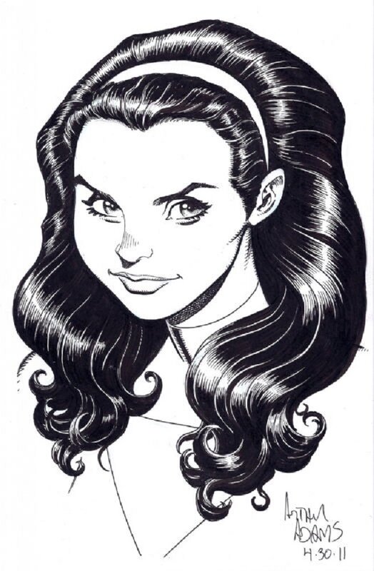 Tesla Strong by Arthur Adams - Original Illustration