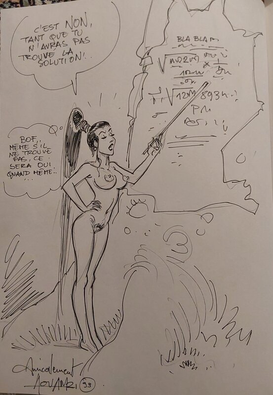 Mohamed Aouamri, Sylve : le voyage vertical - Sketch