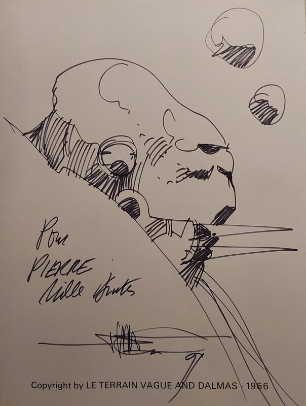 Philippe Druillet, Love Sloane : le mystère des abîmes - Sketch