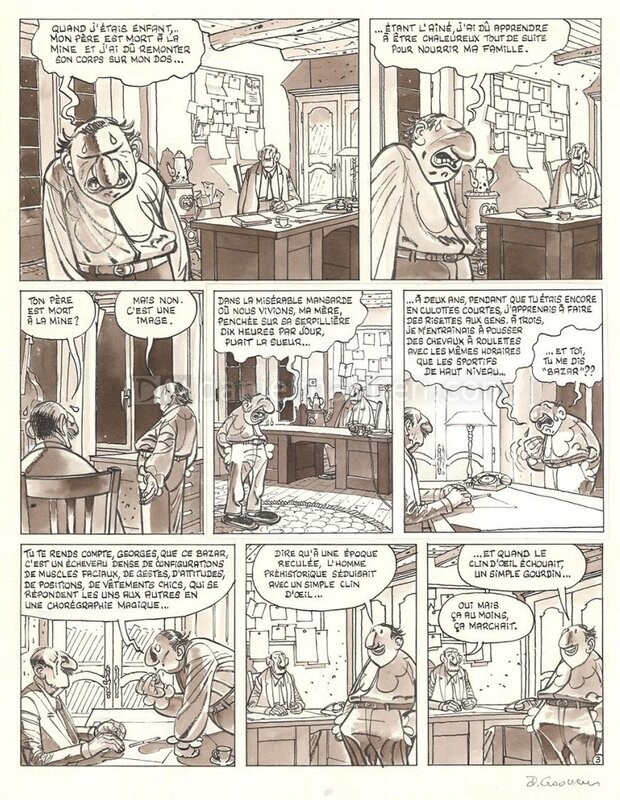 Daniel Goossens, Georges et Louis romanciers - Rien ne va plus - Comic Strip