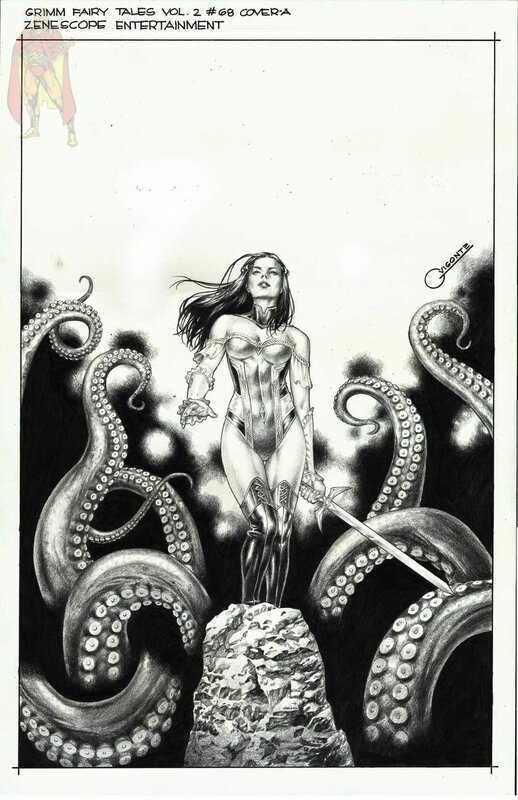 geebo vigonte, Grimm Fairy Tales Vol. 2, issue 68 Cover A - Couverture originale