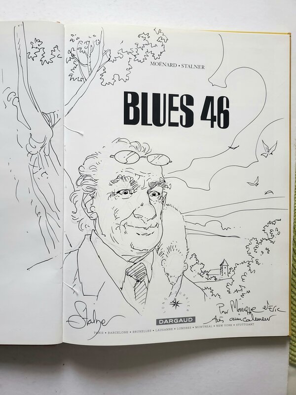 Éric Stalner, BLUES 46   T1 LA CHANSON DE SEPTEMBRE - Dédicace