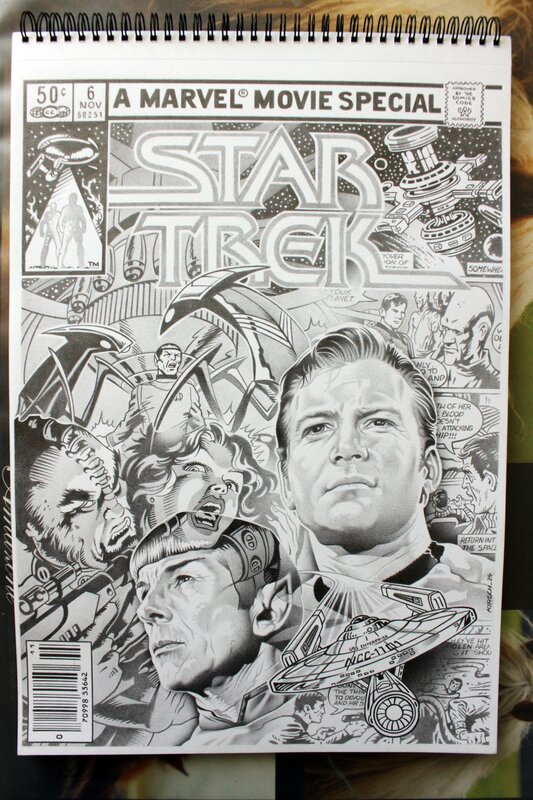 Star TREK par Philippe Kirsch - Planche originale