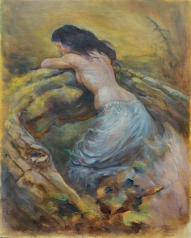 Rêverie par Régis Moulun - Illustration originale