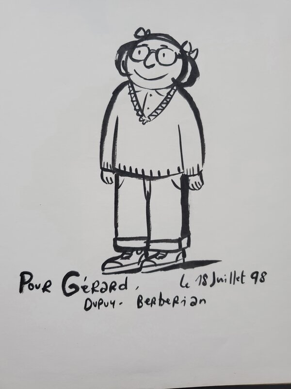 Charles Berberian, LE JOURNAL D'HENRIETTE   T3 LE DESTIN D'HENRIETTE - Sketch