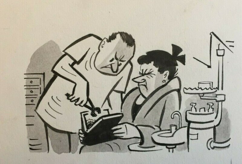 Dentiste 2 par Leslie Starke - Illustration originale