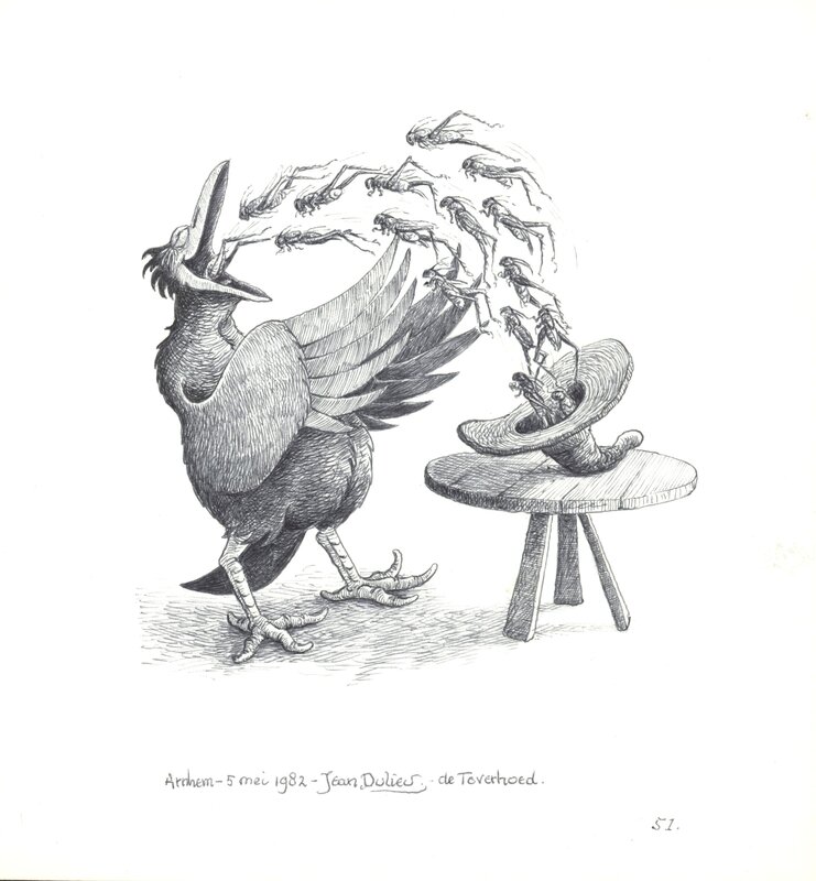 Jean Dulieu, Paulus de Boskabouter - Paulus en de Toverhoed - Comic Strip