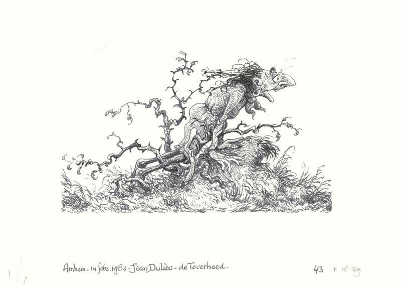 Jean Dulieu, Paulus de Boskabouter - Paulus en de Toverhoed - Comic Strip