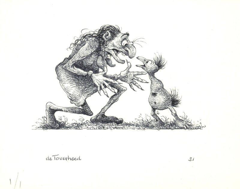 Jean Dulieu, Paulus de Boskabouter - Paulus en de Toverhoed - Comic Strip