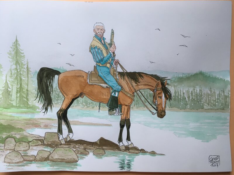Brice Goepfert, Chemins de Malefosse - Illustration originale