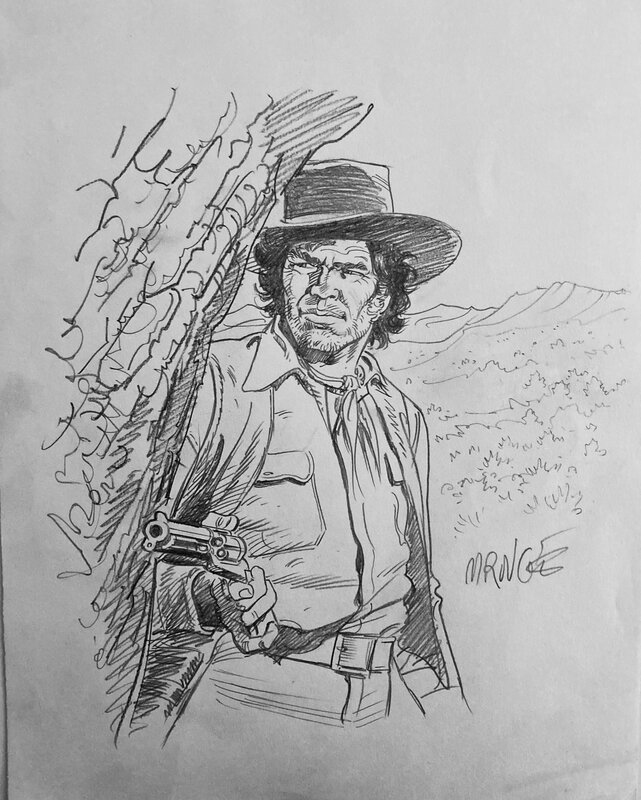 Blueberry by Michel Rouge - Original Illustration