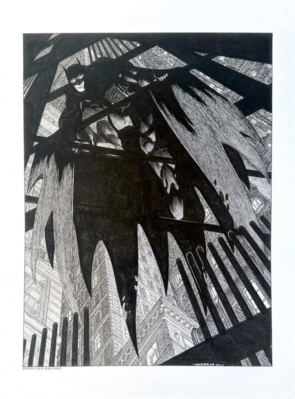 Batman by Andreas - Original Illustration