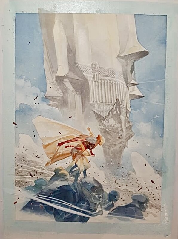 Éric Henninot, La Horde du Contrevent - Couverture originale