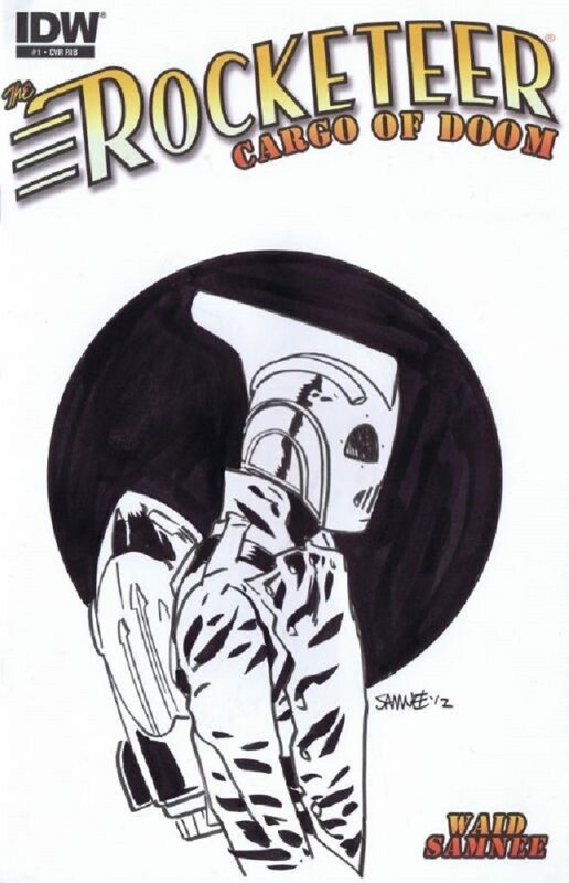 Samnee Rocketeer - Illustration originale