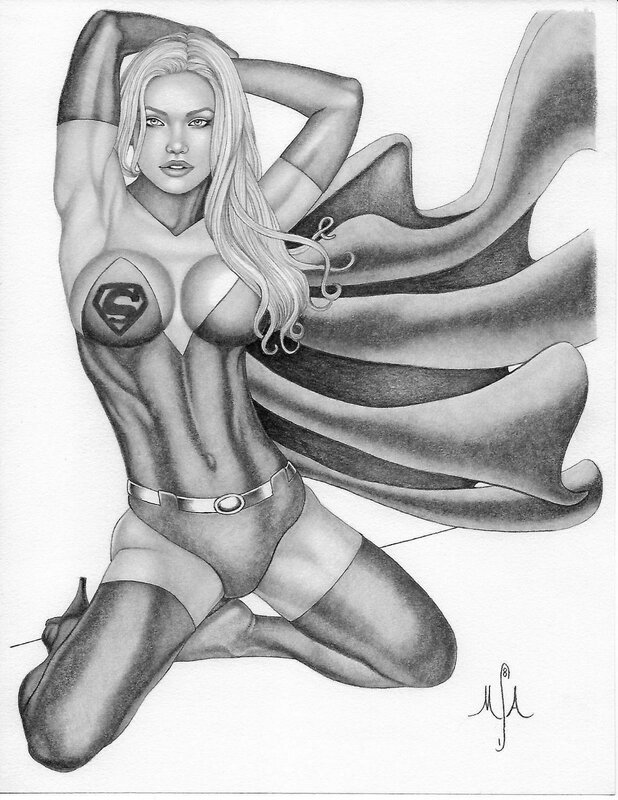 Michael Armstrong, Supergirl -Kara Zor-El - Illustration originale