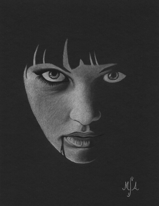 Vampirella by Michael Armstrong - Original Illustration