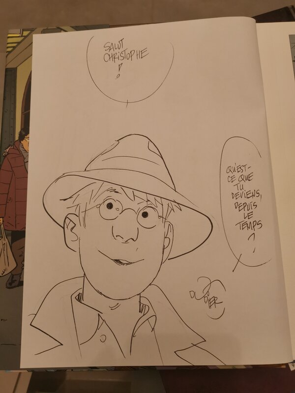 Alain Dodier, Jerome k Jérôme Bloche - Sketch