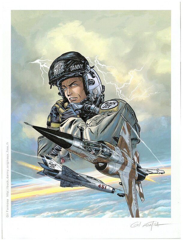 BUCK DANNY Tome 60 par Gil Formosa - Couverture originale