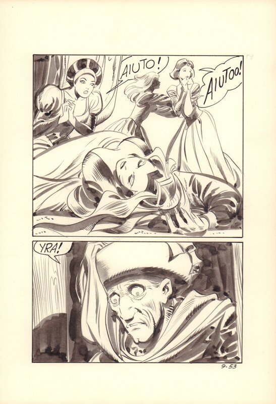 En vente - 9-53 par Leone Frollo - Planche originale