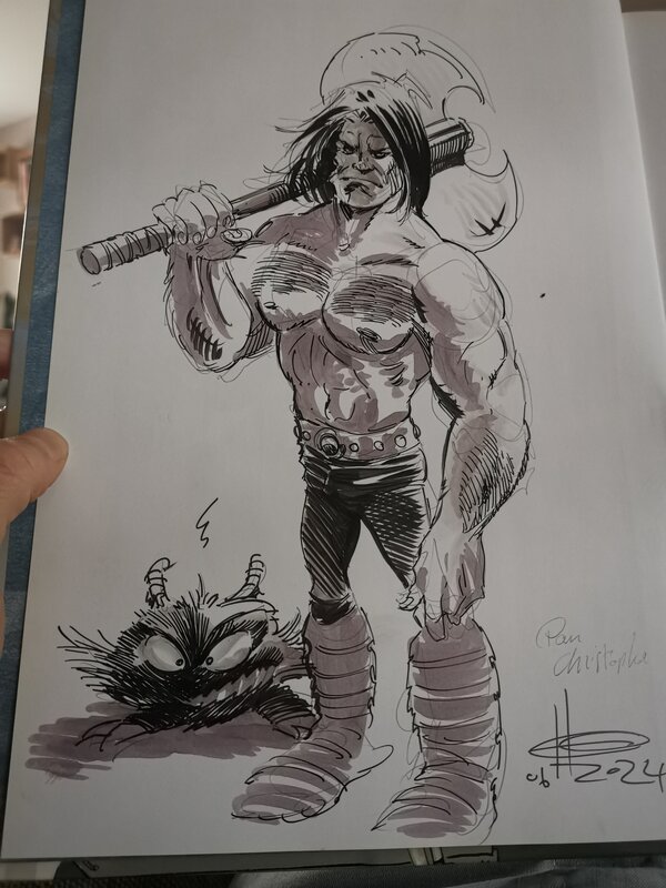 Kran par Eric Hérenguel - Dédicace