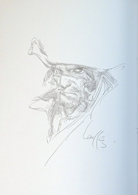 For sale - Mathieu Lauffray, Long John Silver T3 et 4 - Sketch